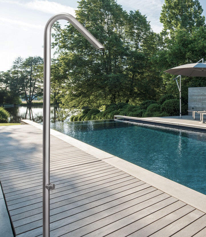Außendusche Atlas Ama Luxury Shower Panorama Pool