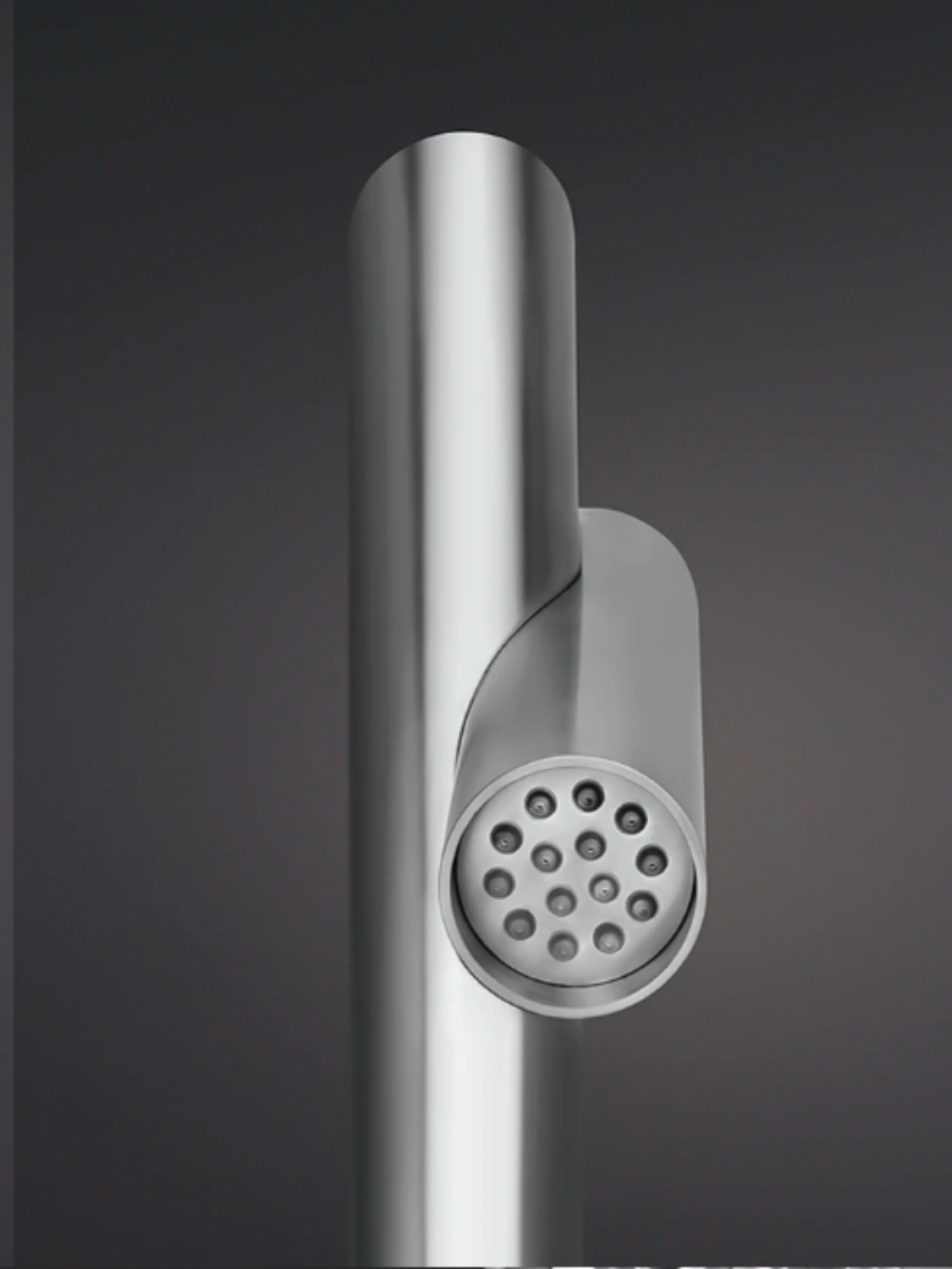 Venkovní sprcha integrovaná nerezová sprchová hlavice se silikonovými tryskami
